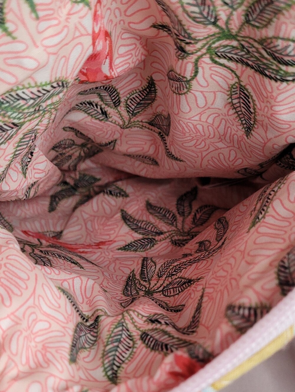 Vera Bradley Mini Hipster Crossbody Bag In Rainforest Canopy RFID - Picture 8 of 10